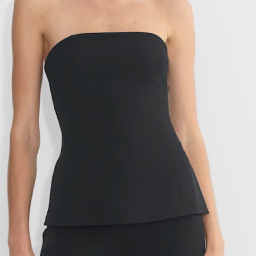 Wilfred Black Strapless Top
